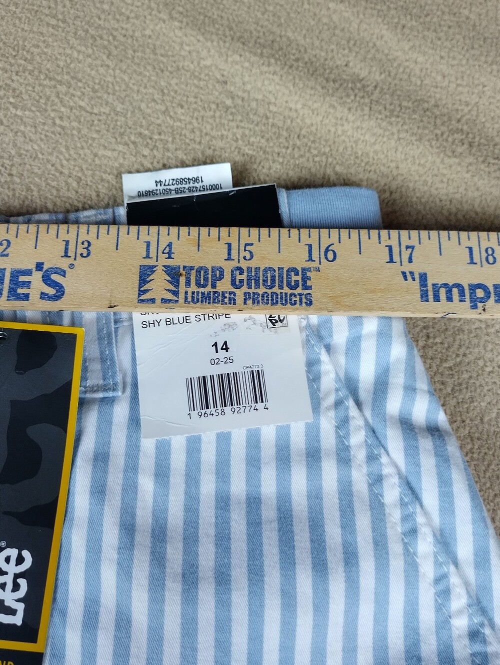 Vtg Lee Women's Size 14 Y2k Skorts New With Tags Summer Wear City Scape - Picture 12 of 12